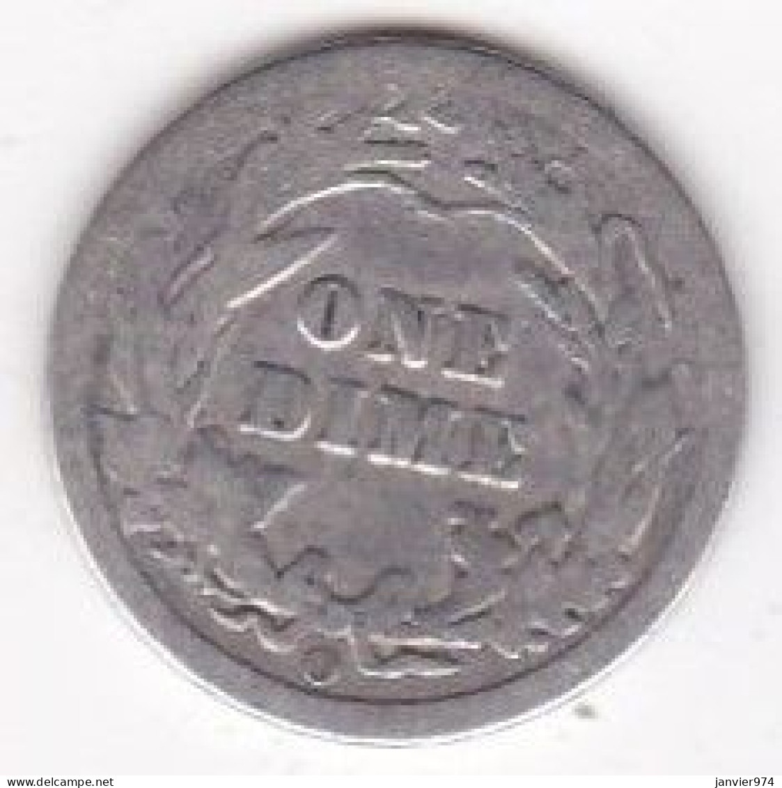 Etats-Unis. One Dime 1907 O New Orleans , Barber, En Argent - 1892-1916: Barber