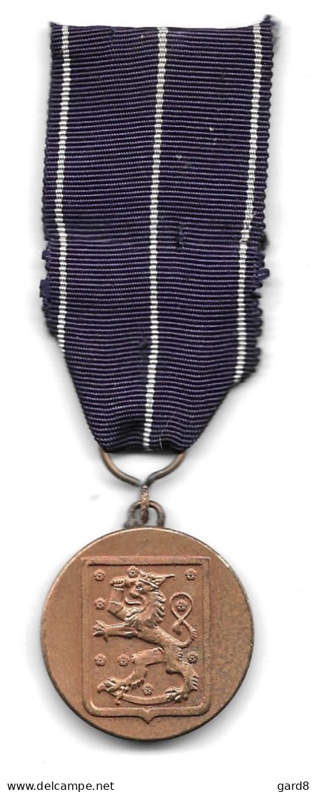 Médaille Commémorative Finlandaise De La Seconde Guerre Mondiale   - WWII - 1939-45