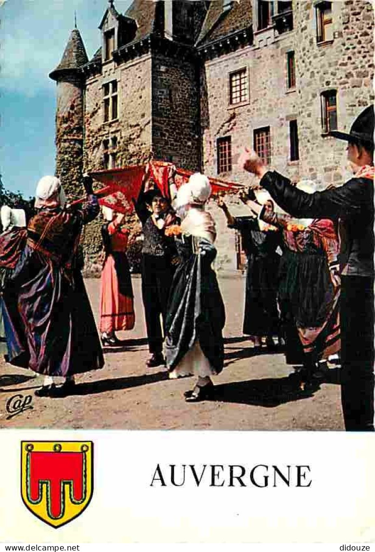 Folklore - Danses - Haute Auvergne - Bourrée Des Foulards - Danse De La Région D'Aurillac - CPM - Voir Scans Recto-Verso - Bailes