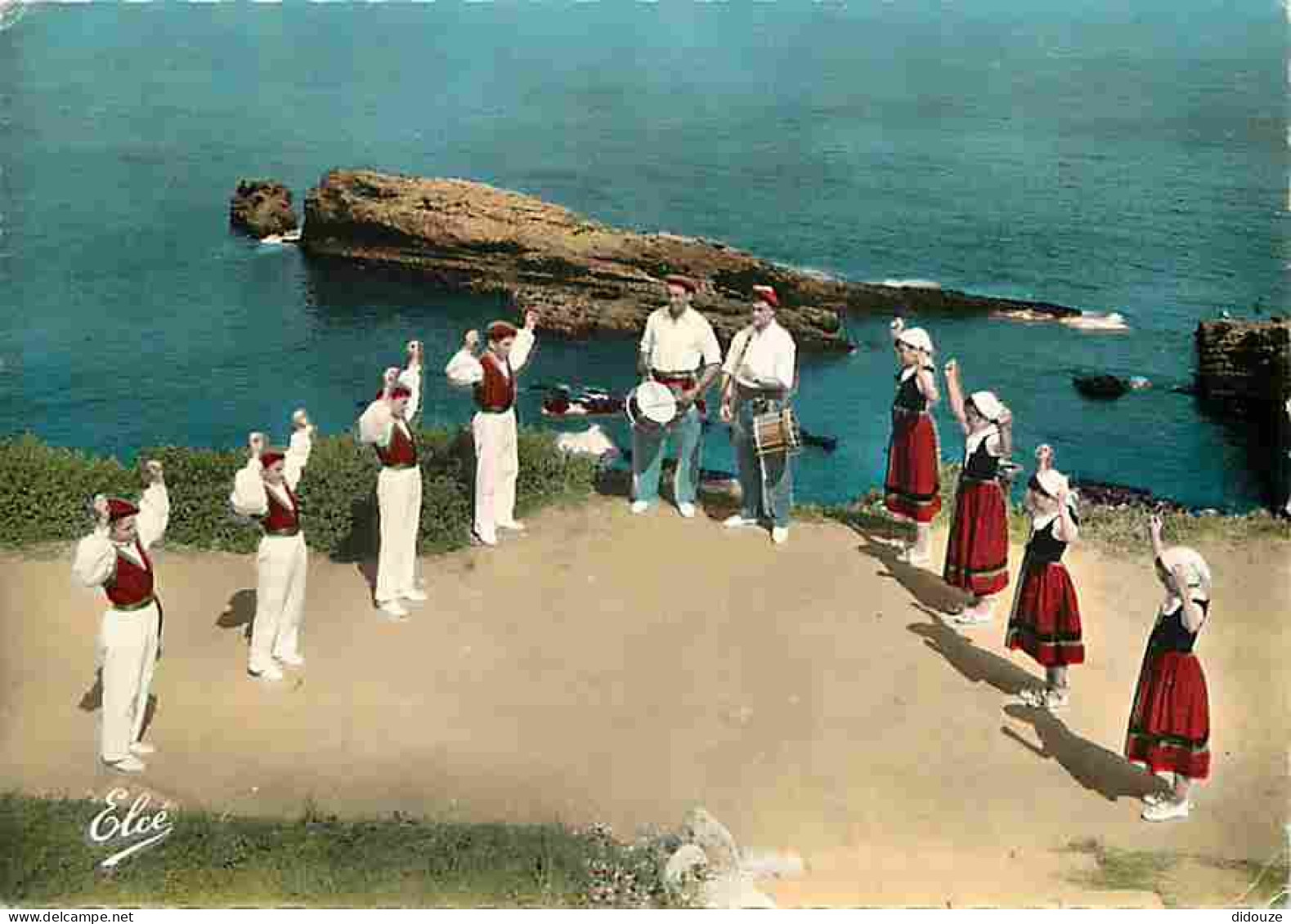 Folklore - Danses - Pays Basque - Groupe Folklorique Chelitz Tarak De Biarritz - Fandango Avec Txistulari Et Atabaln - V - Tänze