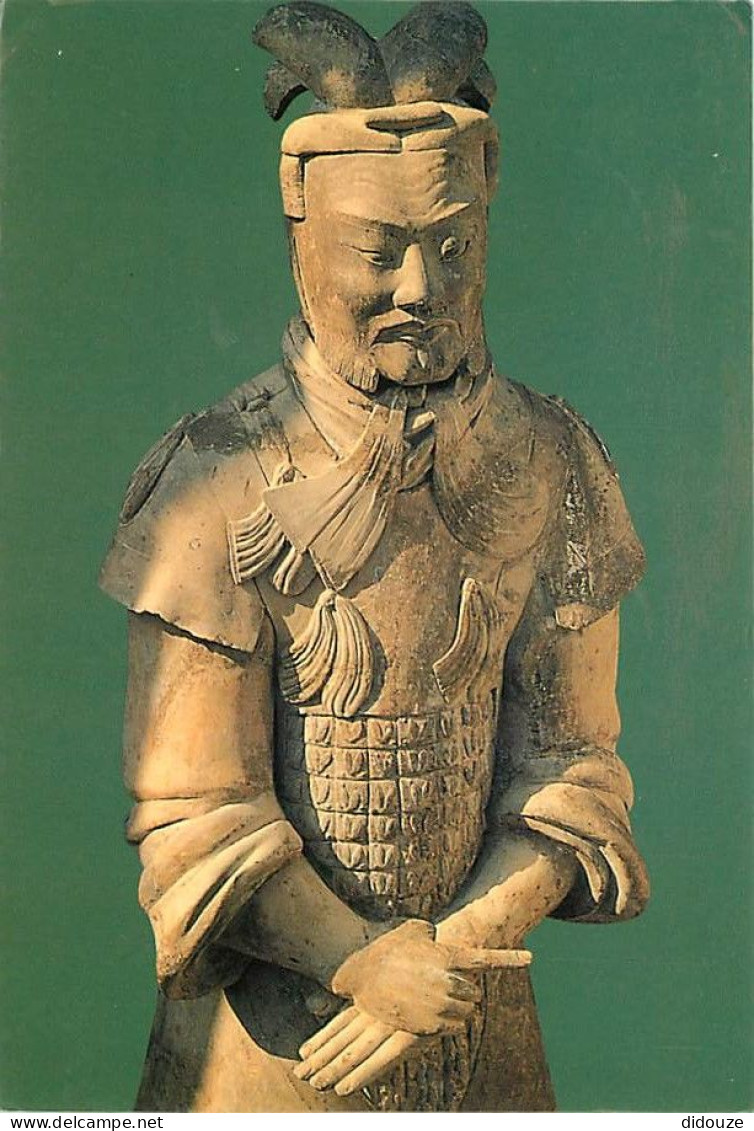Art - Antiquité - Chine - China - Qin Shihuang's Terracotta Warriors & Horses - A Terracotta General - Voir Timbre Drago - Antigüedad
