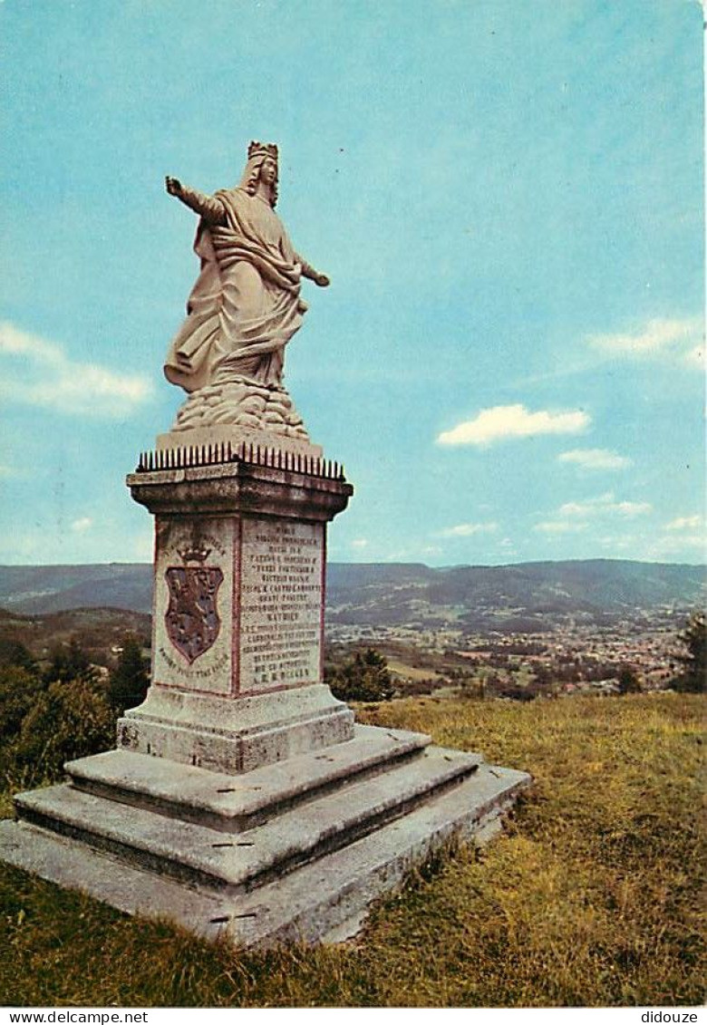 88 - Le Thillot - Notre-Dame Des Neiges - Col Des Croix - Vue Générale Sur Le Thillot - Art Religieux - Carte Neuve - CP - Le Thillot