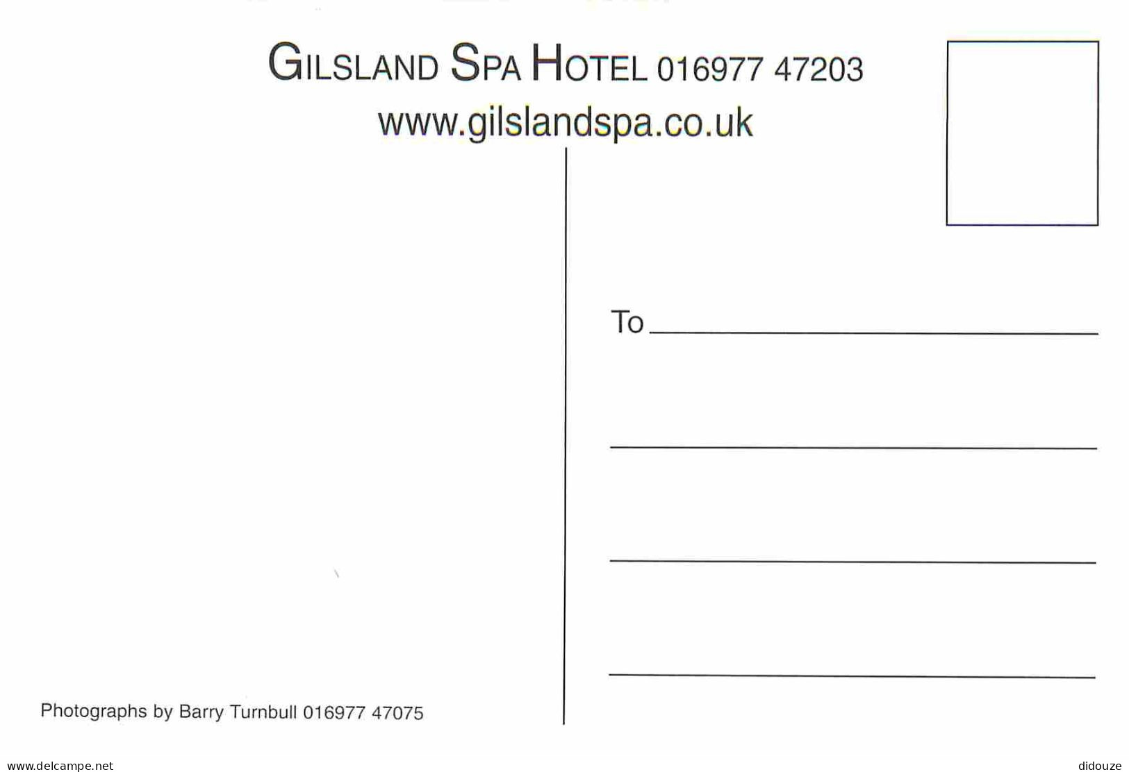 Angleterre - Gilsland - Gilsland Spa Hotel - Northumberland - England - Royaume Uni - UK - United Kingdom - CPM - Carte  - Other & Unclassified