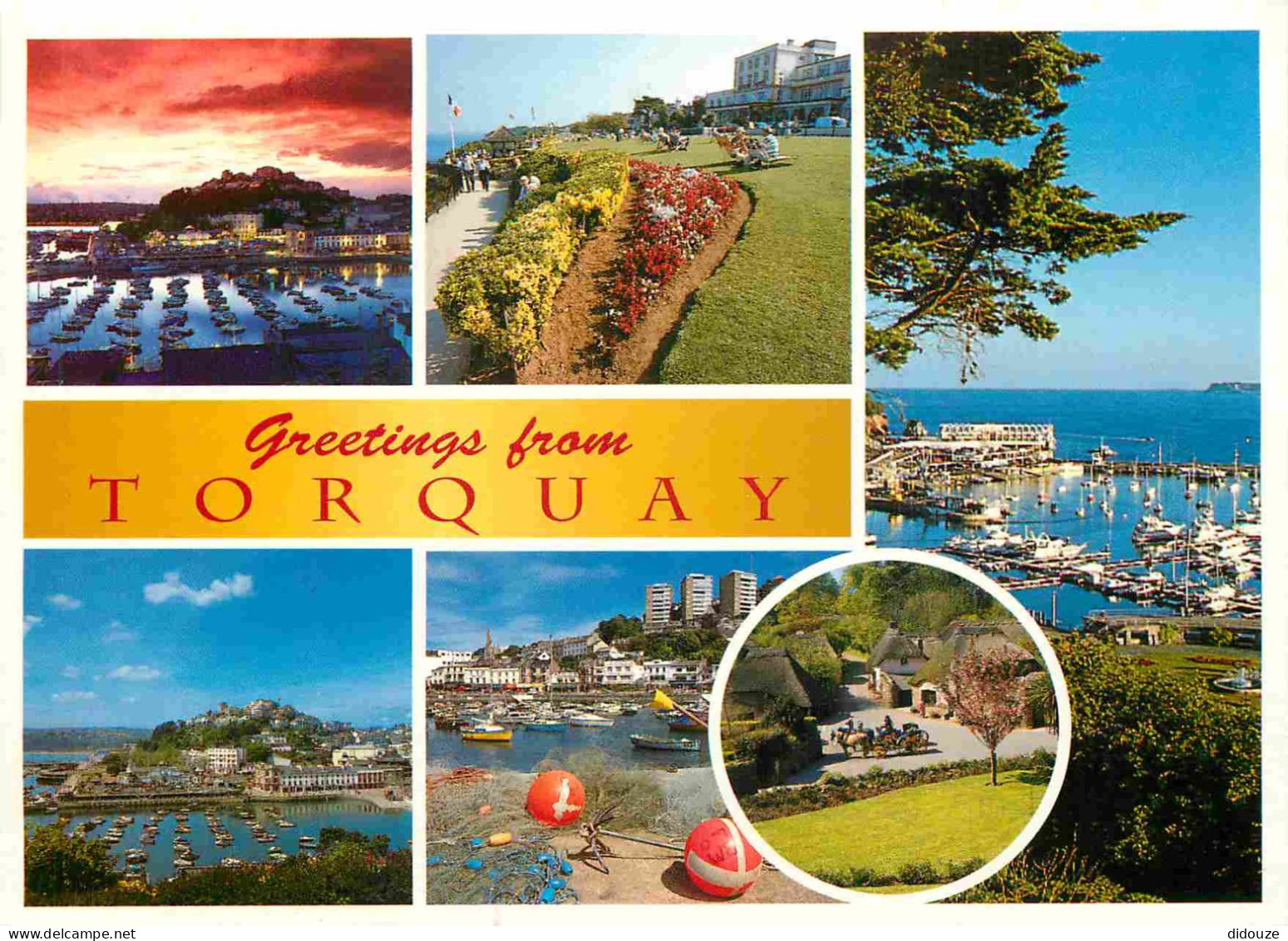 Angleterre - Torquay - Multivues - Devon - England - Royaume Uni - UK - United Kingdom - CPM - Carte Neuve - Voir Scans  - Torquay