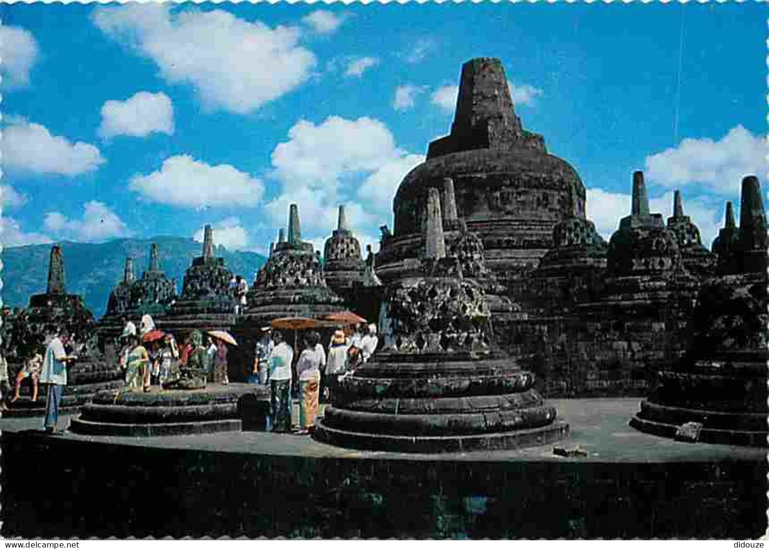 Indonésie - The Upper Circular Terrace Of The Borobudur Temple - Carte Neuve - CPM - Voir Scans Recto-Verso - Indonesië