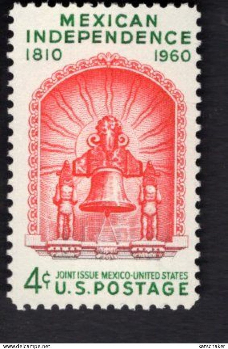 2004417170 1960 SCOTT 1157 (XX) POSTFRIS MINT NEVER HINGED - MEXICAN INDEPENDENCE - Neufs