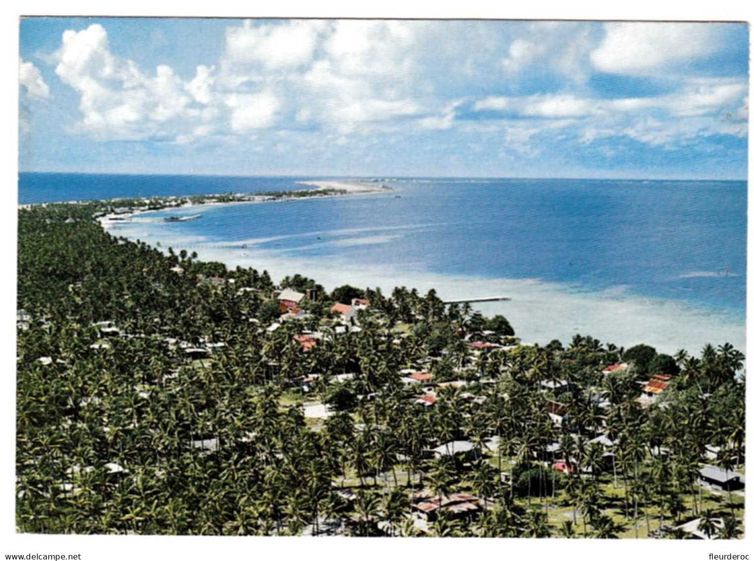 98 - M57393CPM - OTEPA - HAO - TUAMOTU - Base Avance De HAO - Très Bon état - POLYNESIE FRANCAISE - Polynésie Française