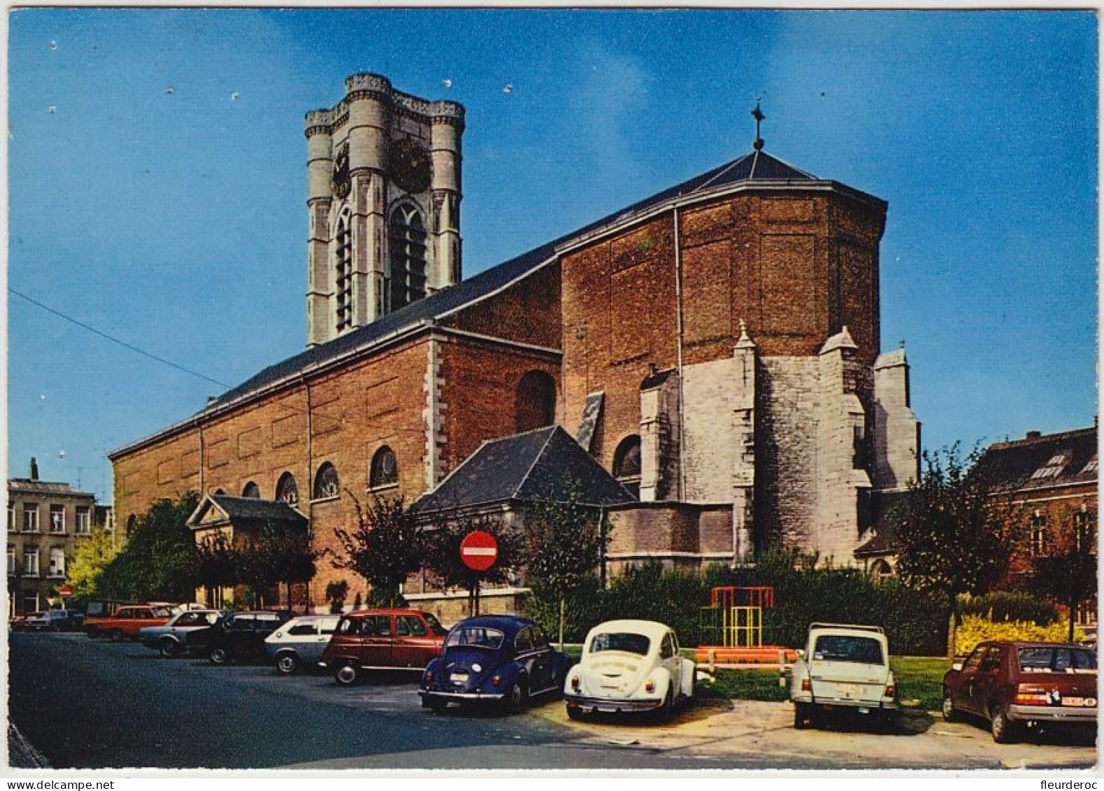 - BM53459CPM - EUROPE - BELGIQUE - ATH - Eglise Saint Julien - Bon état - - Ath