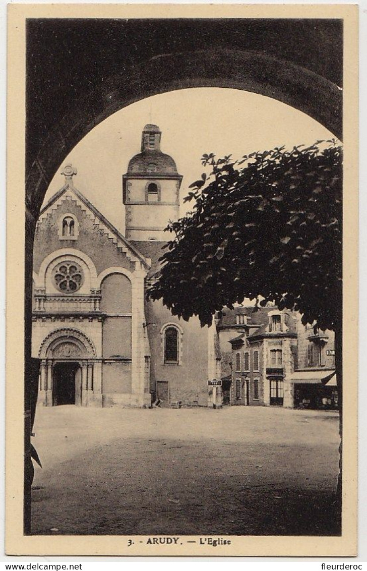 64 - B55861CPA - ARUDY - Eglise - Parfait état - PYRENEES-ATLANTIQUES - Arudy