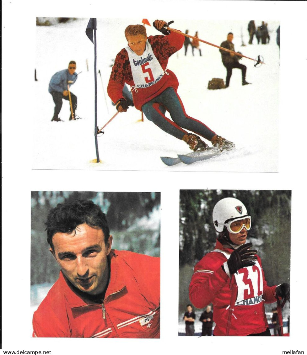 EC86 - IMAGES JUWO - SKI - ALBERT FEUZ - GEORG GRUNENFELDER - LUDWIG LEITNER - Wintersport