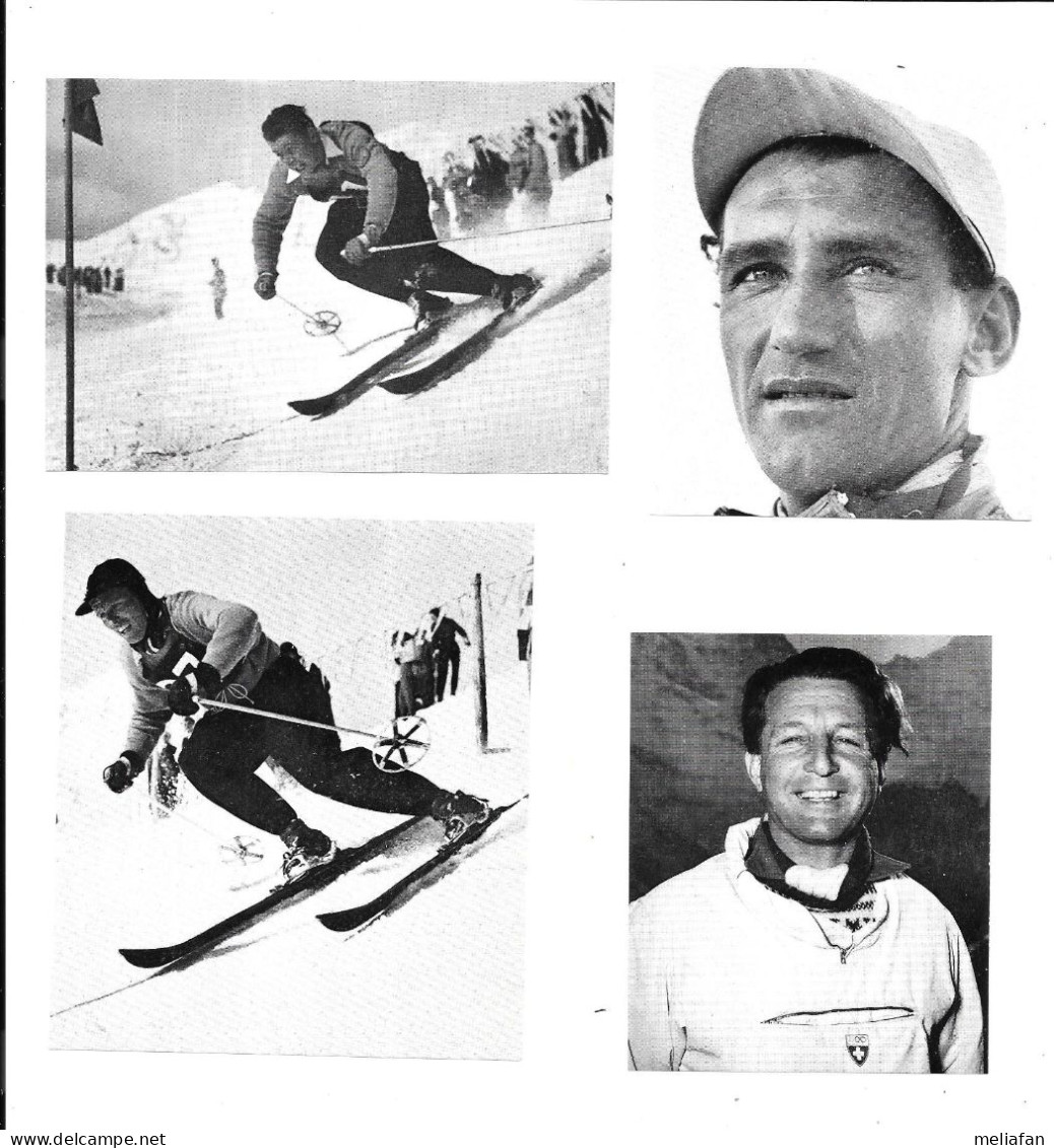 EC84 - IMAGES JUWO - SKI - ARNOLD GLATTHARD - VON ALLMEN - RUDOLF ROMINGER - KARL MOLITOR - Invierno