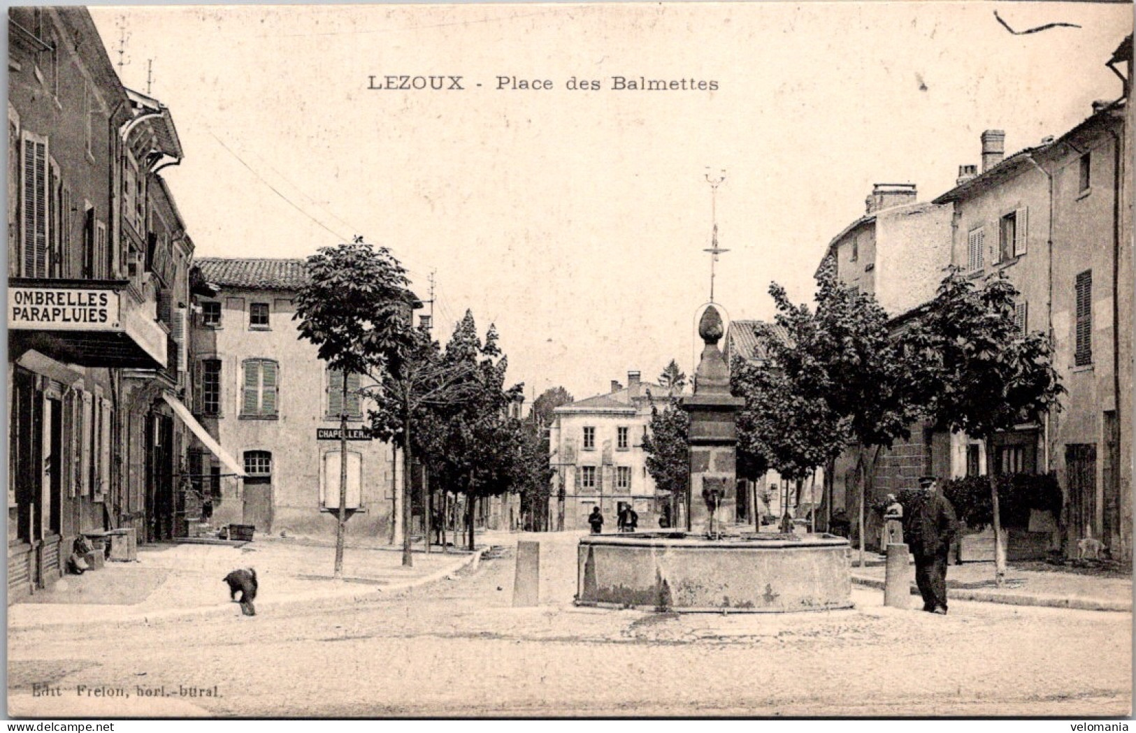 20308 Cpa 63 Lezoux - Place Des Balmettes - Lezoux