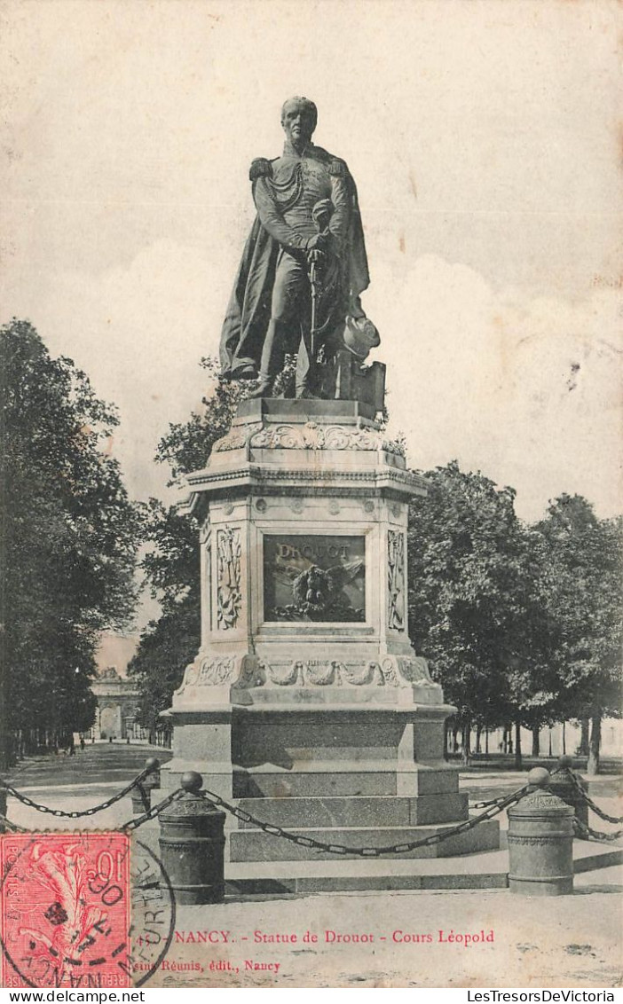 FRANCE - Nancy - Statue De Drouot - Cours Léopold  - Carte Postale Ancienne - Nancy