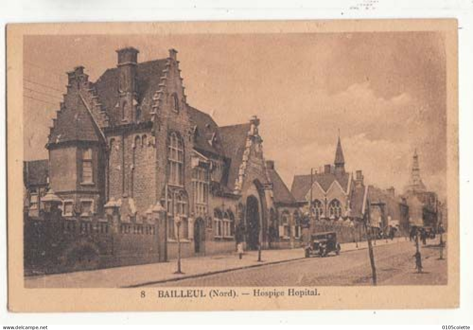 Carte France 59 - Bailleul - Hospice Hopital : PRIX FIXE - ( Cd070) - Cassel