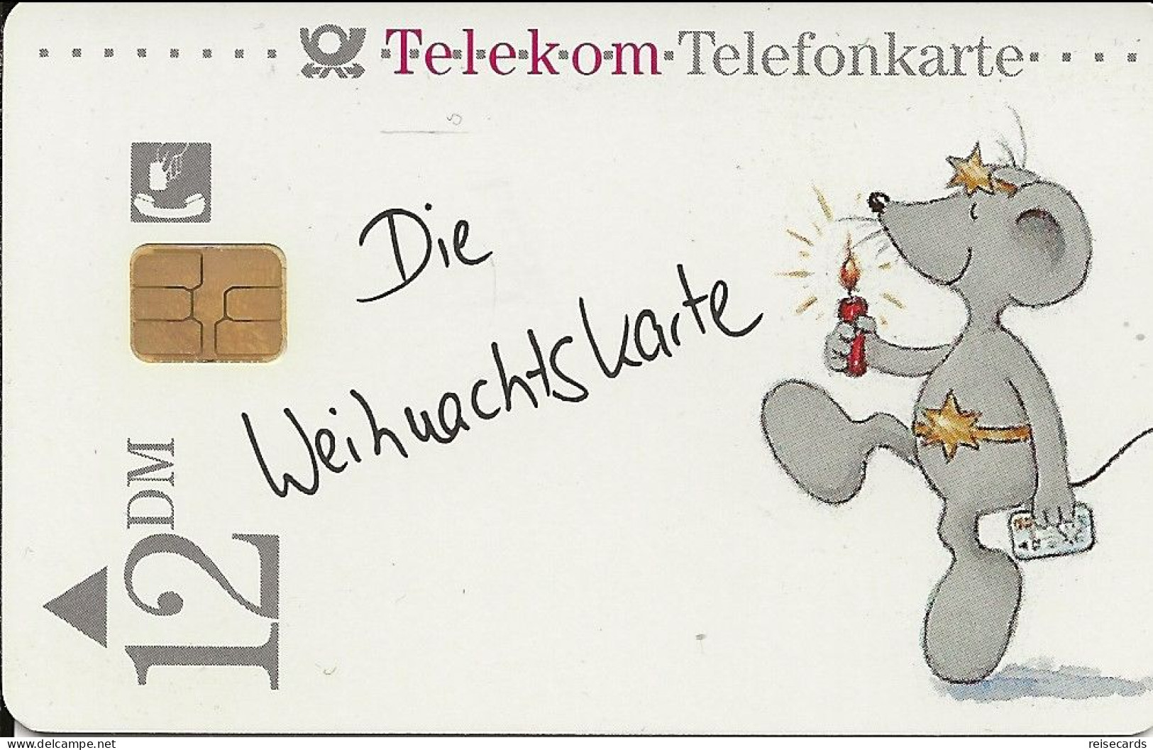 Germany: Telekom P  26 11.94 Die Weihnachtskarte. Bärbel Haas. Mint - P & PD-Series: Schalterkarten Der Dt. Telekom