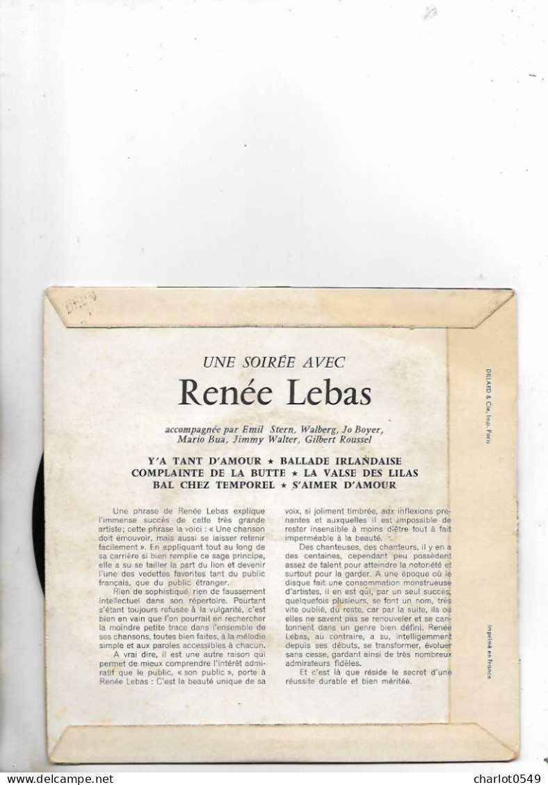 6 Titres Renee Lebas - Autres & Non Classés