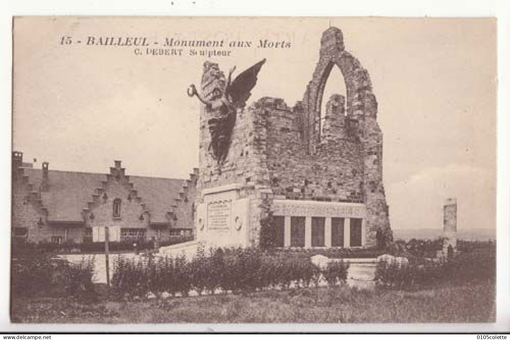 Carte France 59 - Bailleul - Monument Aux Morts : PRIX FIXE - ( Cd070) - Cassel