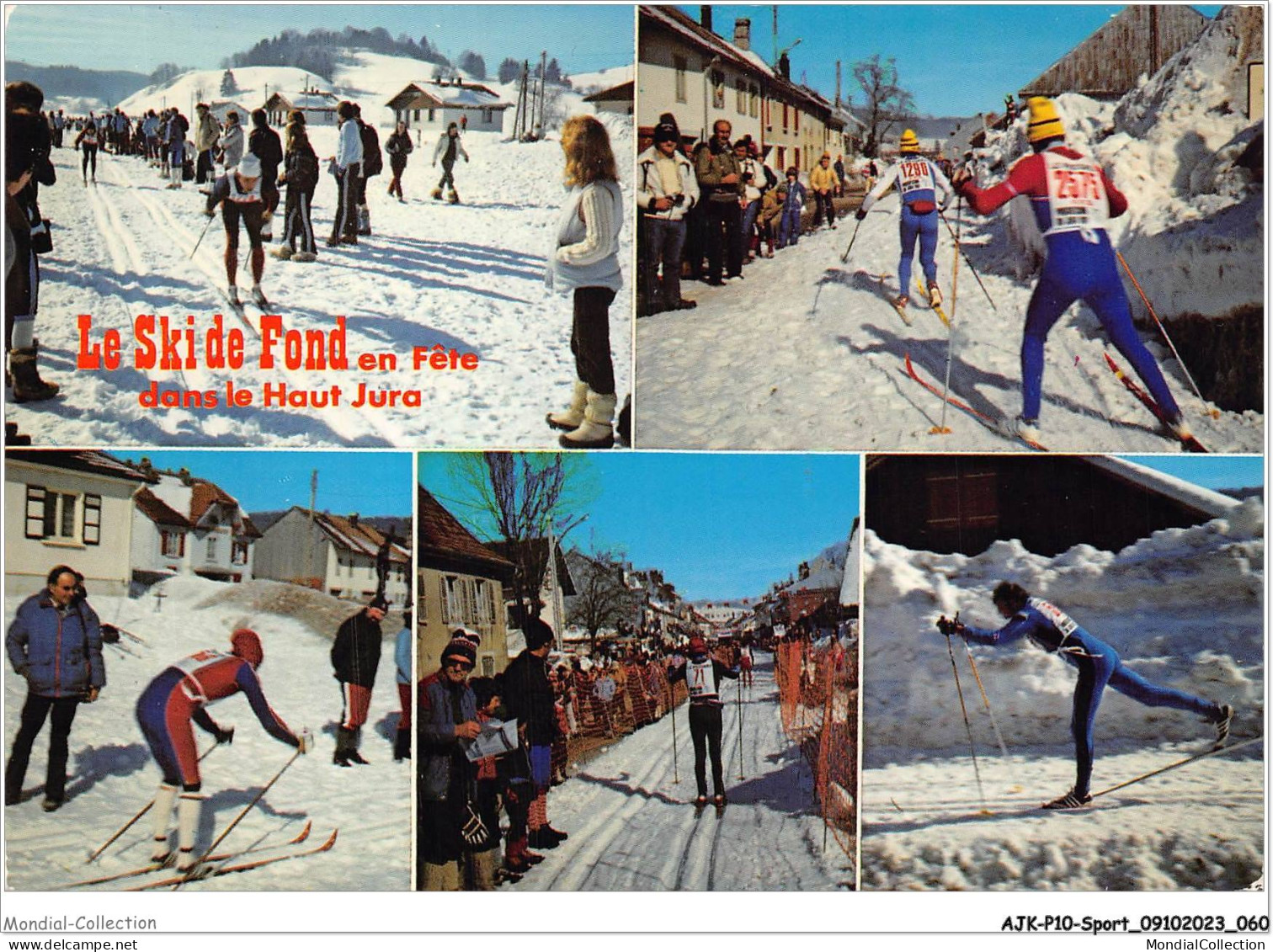 AJKP10-0987 - SPORT - LE SKI DE FOND EN FETE DANS LE HAUT JURA  - Alpinisme