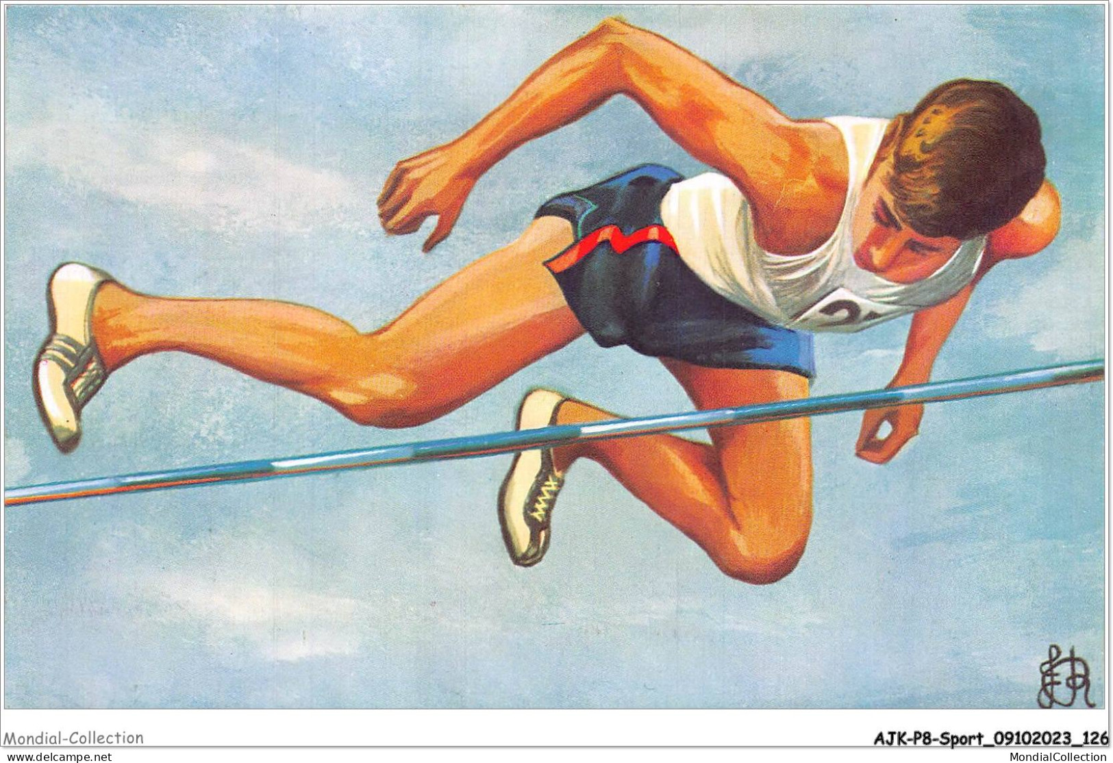 AJKP8-0822 - SPORT - ATHLETISME - SAUT EN HAUTEUR  - Atletismo