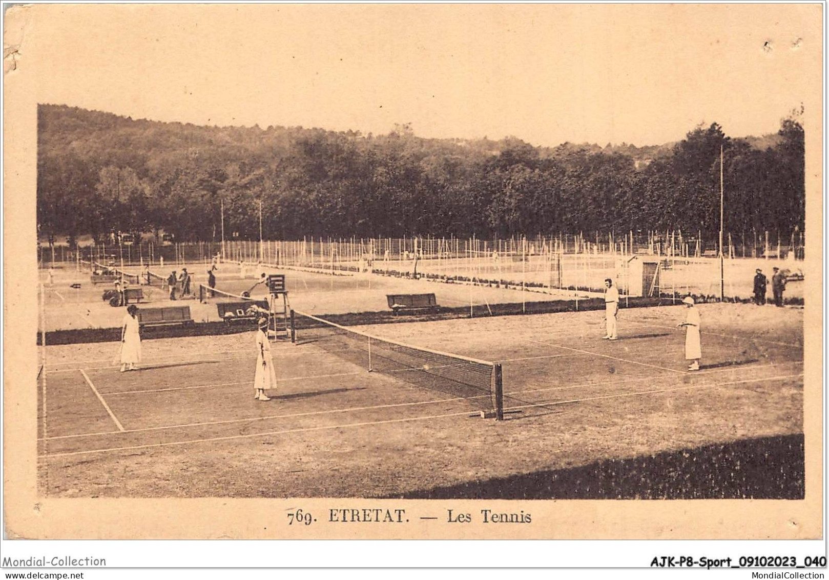 AJKP8-0779 - SPORT - ETRETAT - LES TENNIS  - Tennis