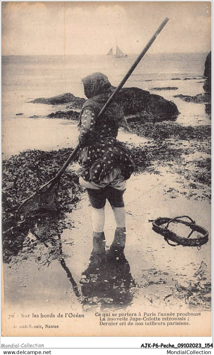 AJKP6-0612 - PECHE - SUR LES BORDS DE L'OCEAN  - Pêche