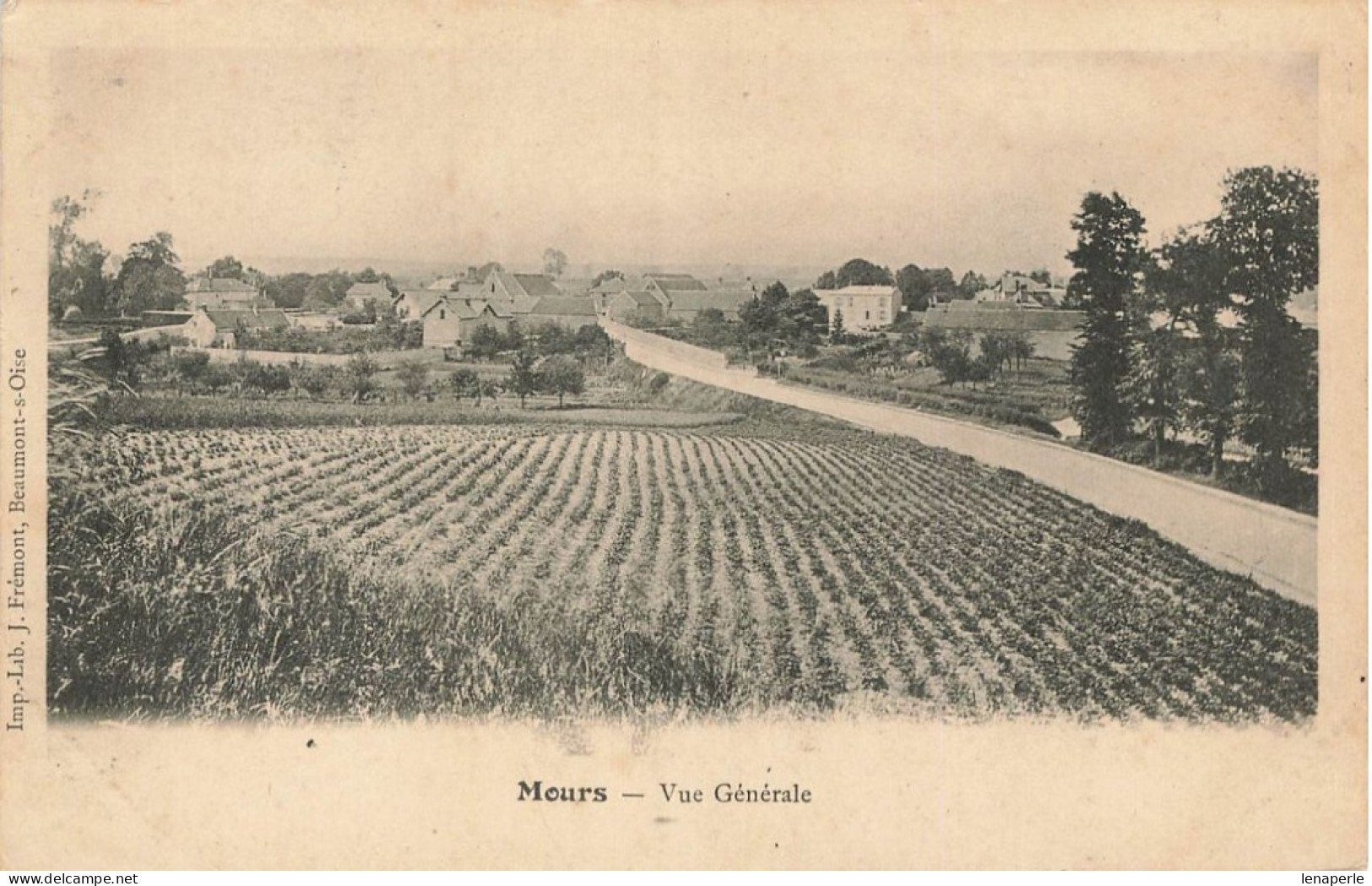 D5185 MOURS Vue Générale - Mours