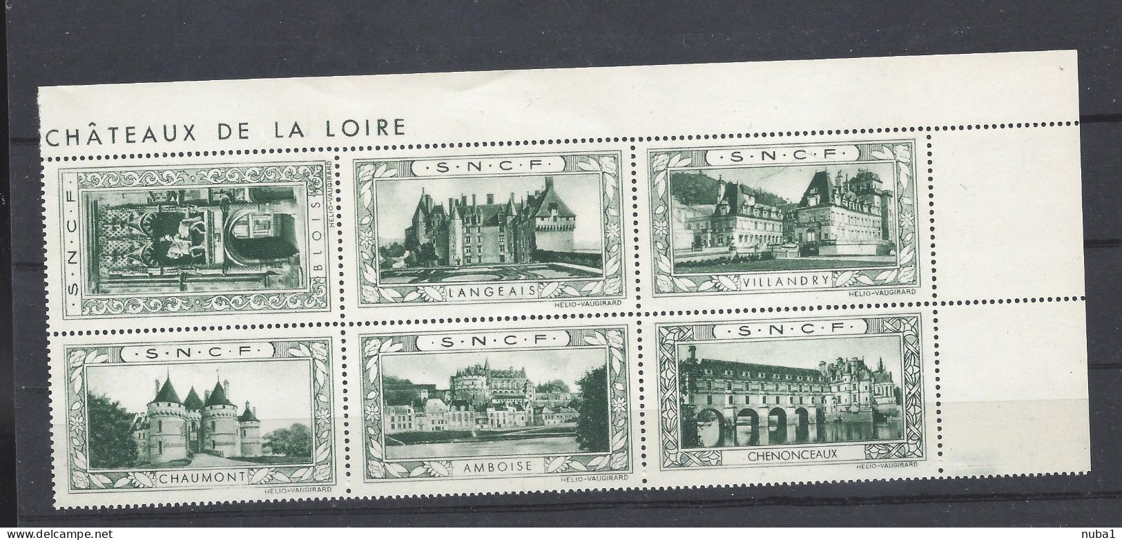 Lot Vignettes SNCF ** - Unused Stamps