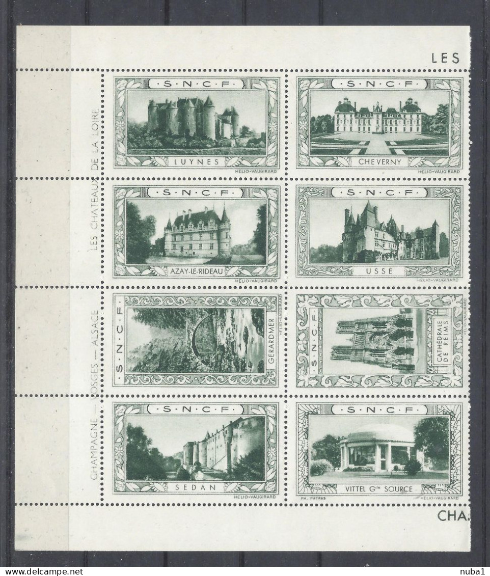 Lot Vignettes SNCF ** - Unused Stamps