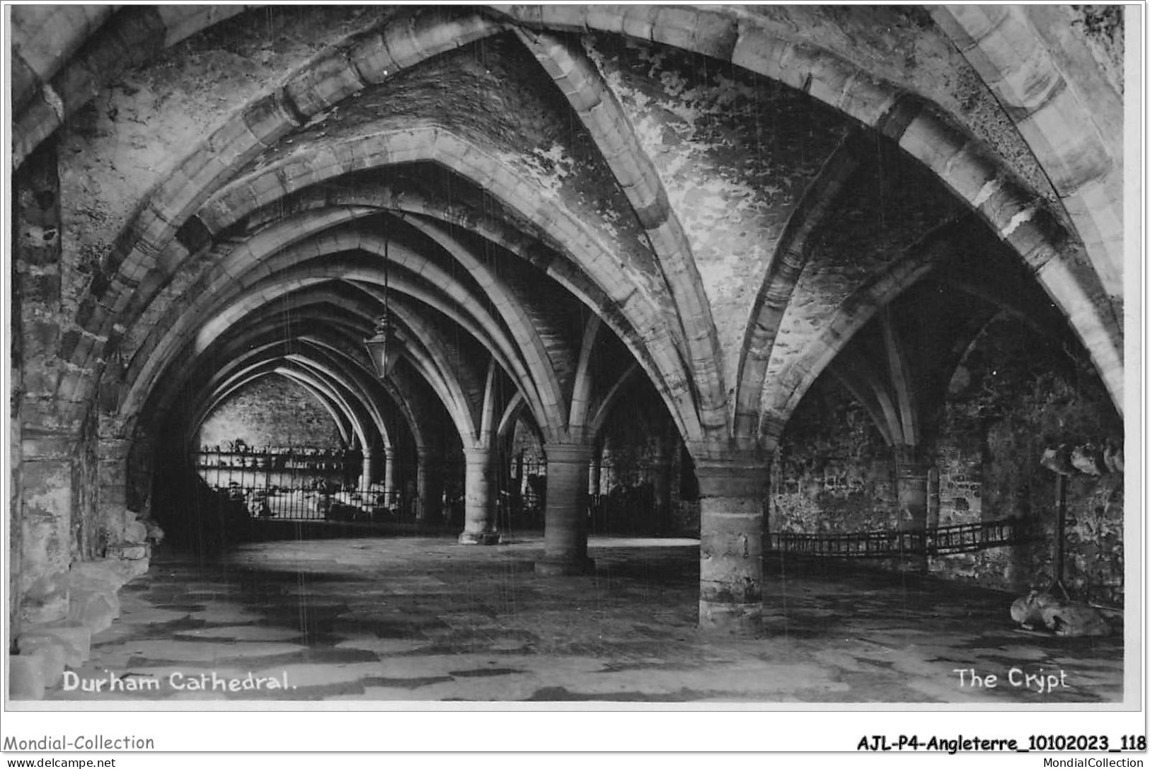 AJLP4-ANGLETERRE-0360 - Durham Cathedral  - The Crypt - Altri & Non Classificati