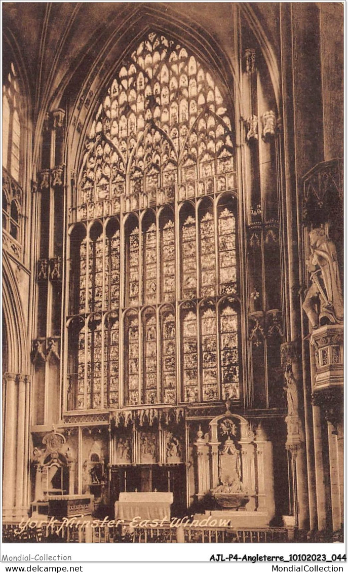 AJLP4-ANGLETERRE-0323 - York Minster - East Window - York