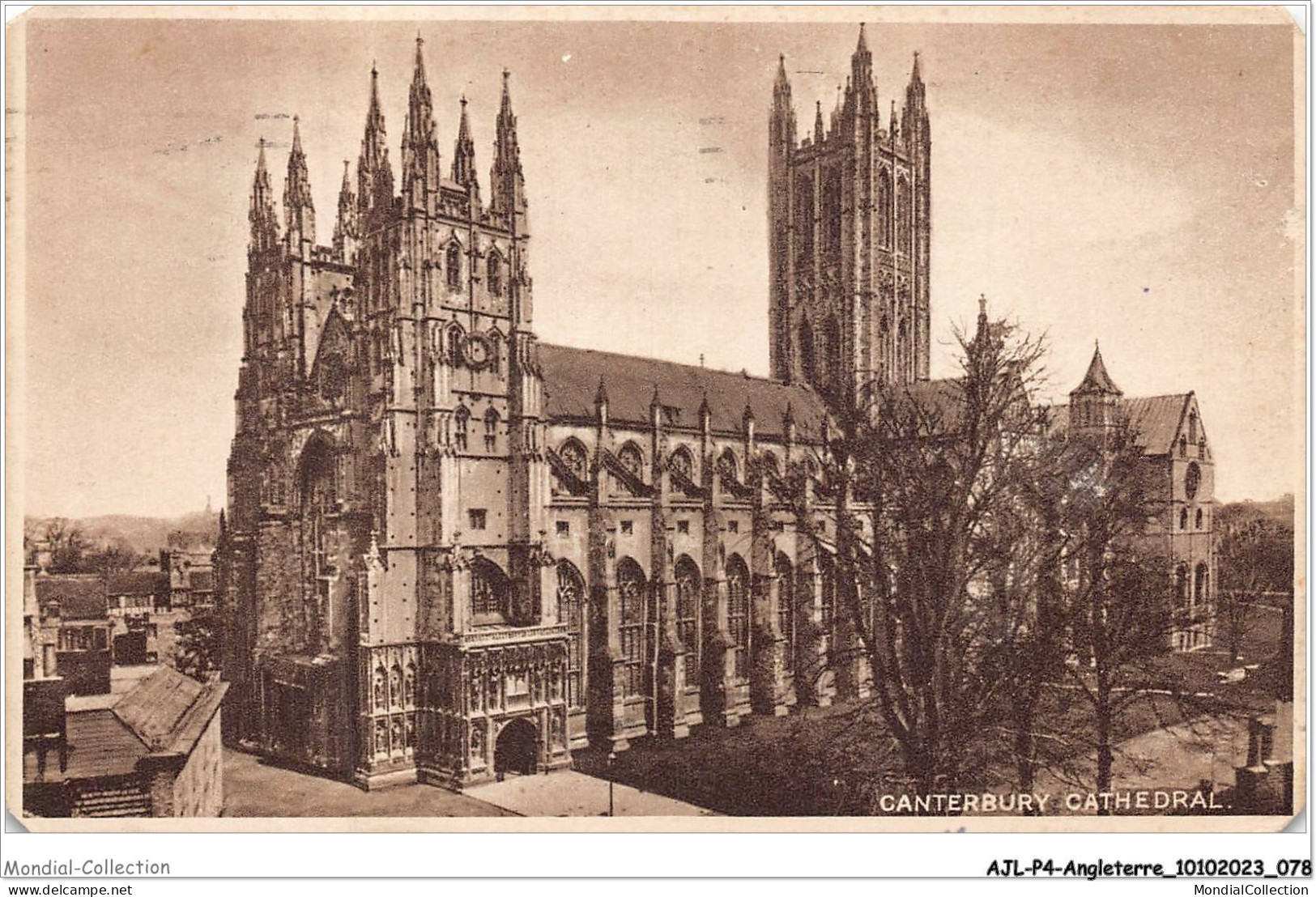 AJLP4-ANGLETERRE-0340 - Canterbury Cathedral - Canterbury