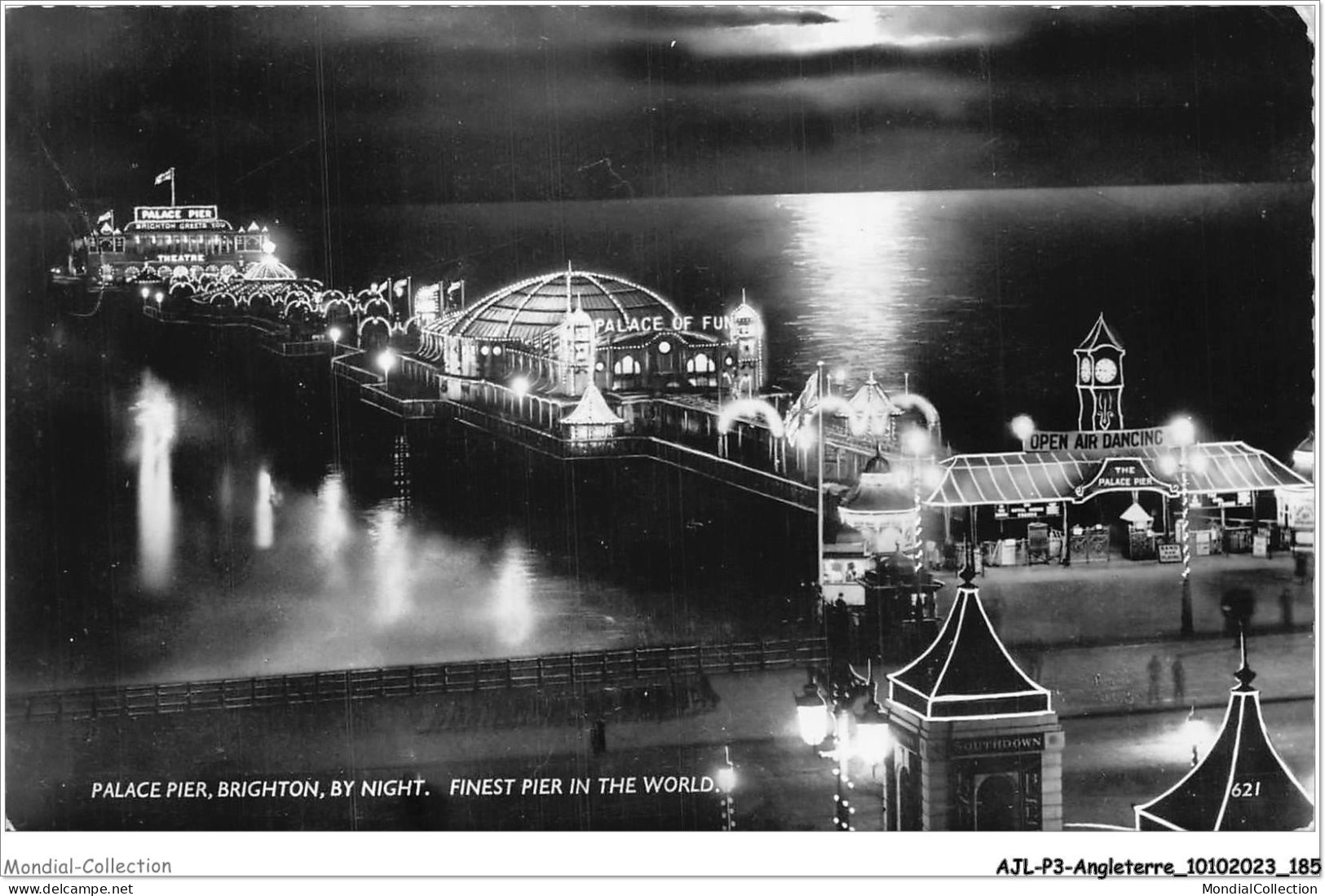 AJLP3-ANGLETERRE-0293 - Palace Pier - Brigthon By Night - Brighton