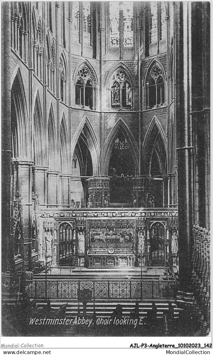 AJLP3-ANGLETERRE-0272 - Westminter Abbey - Choir Looking - Westminster Abbey