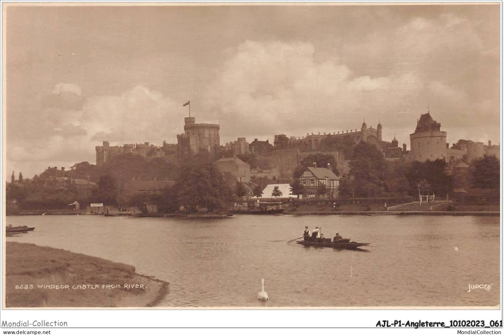 AJLP1-ANGLETERRE-0031 - Windsor Castel From River - Windsor Castle