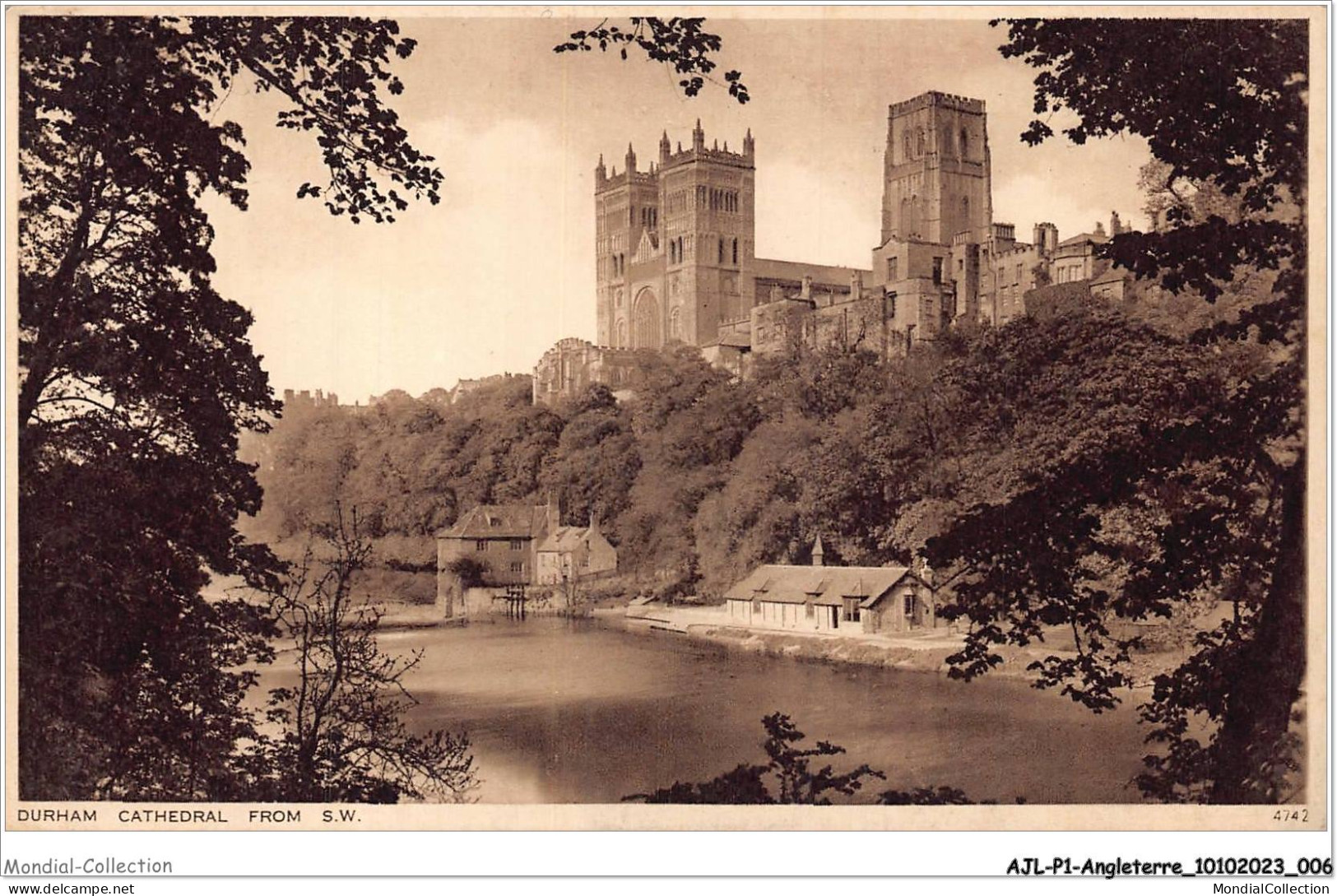 AJLP1-ANGLETERRE-0004 - Duran - Cathedral From S.w - Altri & Non Classificati