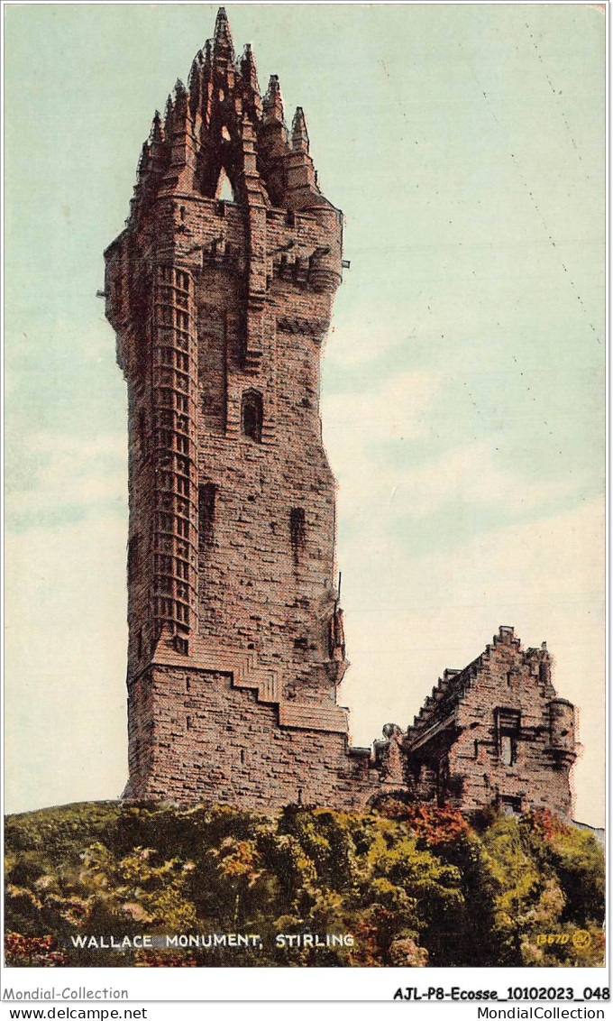 AJLP8-ECOSSE-0672 - Wallace Monument - Stirling - Stirlingshire