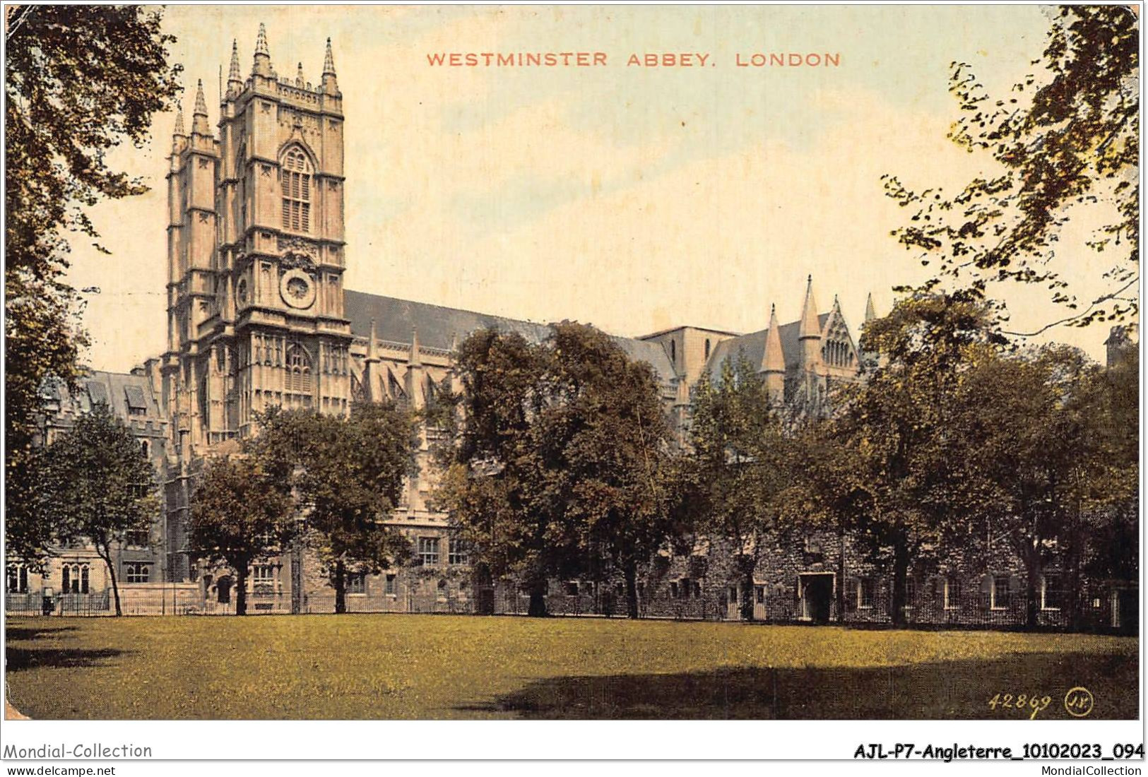 AJLP7-ANGLETERRE-0624 - Westminster Abbey - London - Westminster Abbey