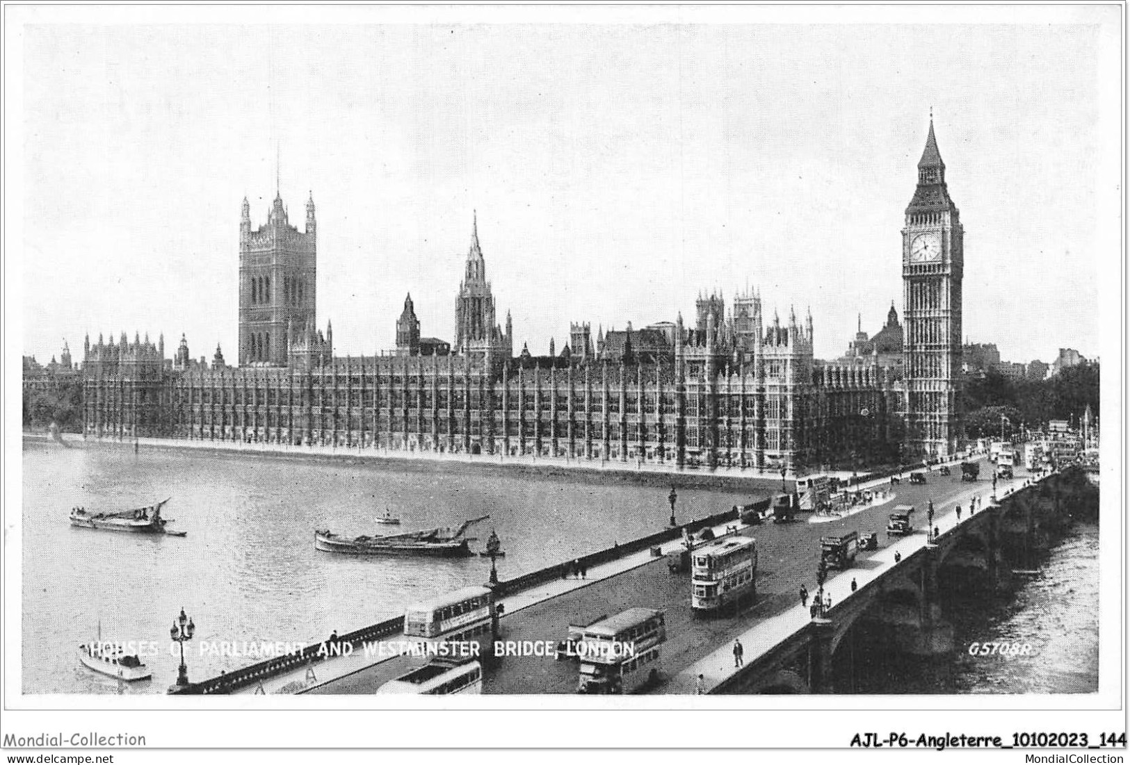 AJLP6-ANGLETERRE-0555 - Houses Of Parliament And Westminster Bridge - London - Houses Of Parliament