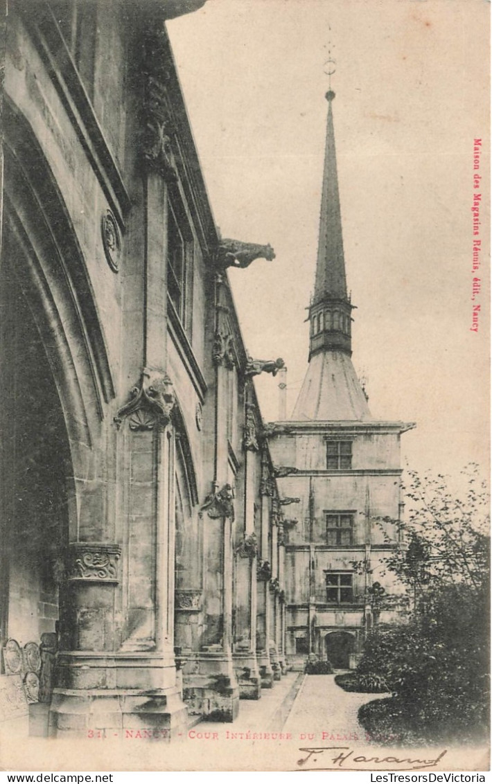 FRANCE - Nancy - Cour Intérieure Du Palais - Dos Non Divisé - Carte Postale Ancienne - Nancy