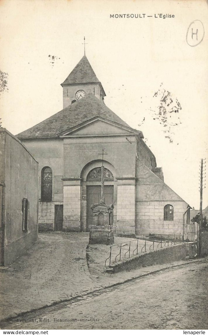 D5198 Montsoult L'église - Montsoult