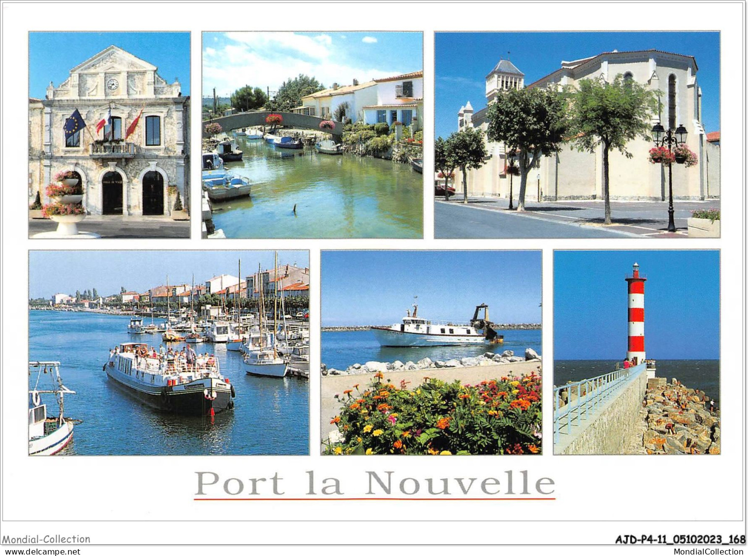 AJDP4-11-0444 - PORT LA NOUVELLE - Le Village  - Port La Nouvelle