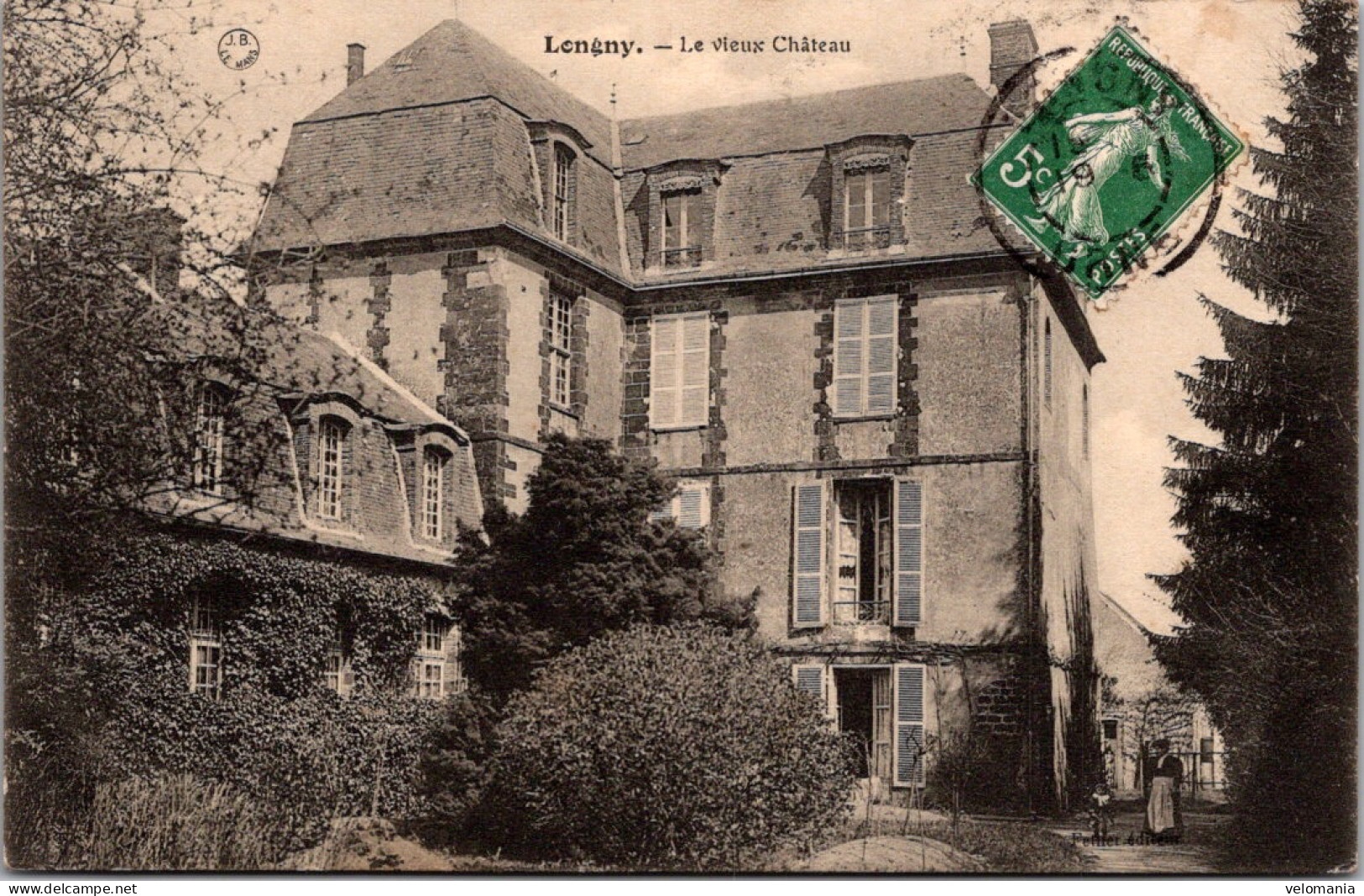 20325 Cpa 61 Longny - Le Vieux Château - Longny Au Perche