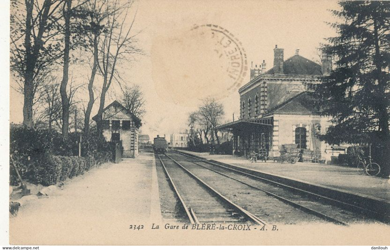 37 // La Gare De BLERE LA CROIX    A.B. 2342 - Bléré