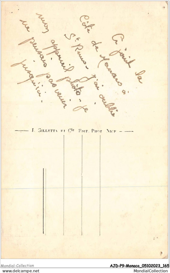 AJDP9-MONACO-0981 - Cote D'azur De MONACO à Sam-remo  - Panoramic Views