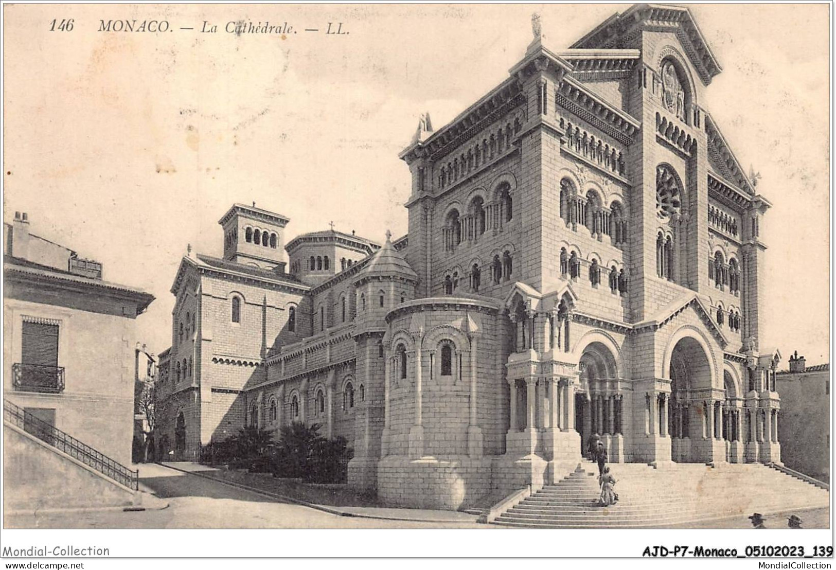 AJDP7-MONACO-0763 - MONACO - La Cathédrale  - Cathédrale Notre-Dame-Immaculée