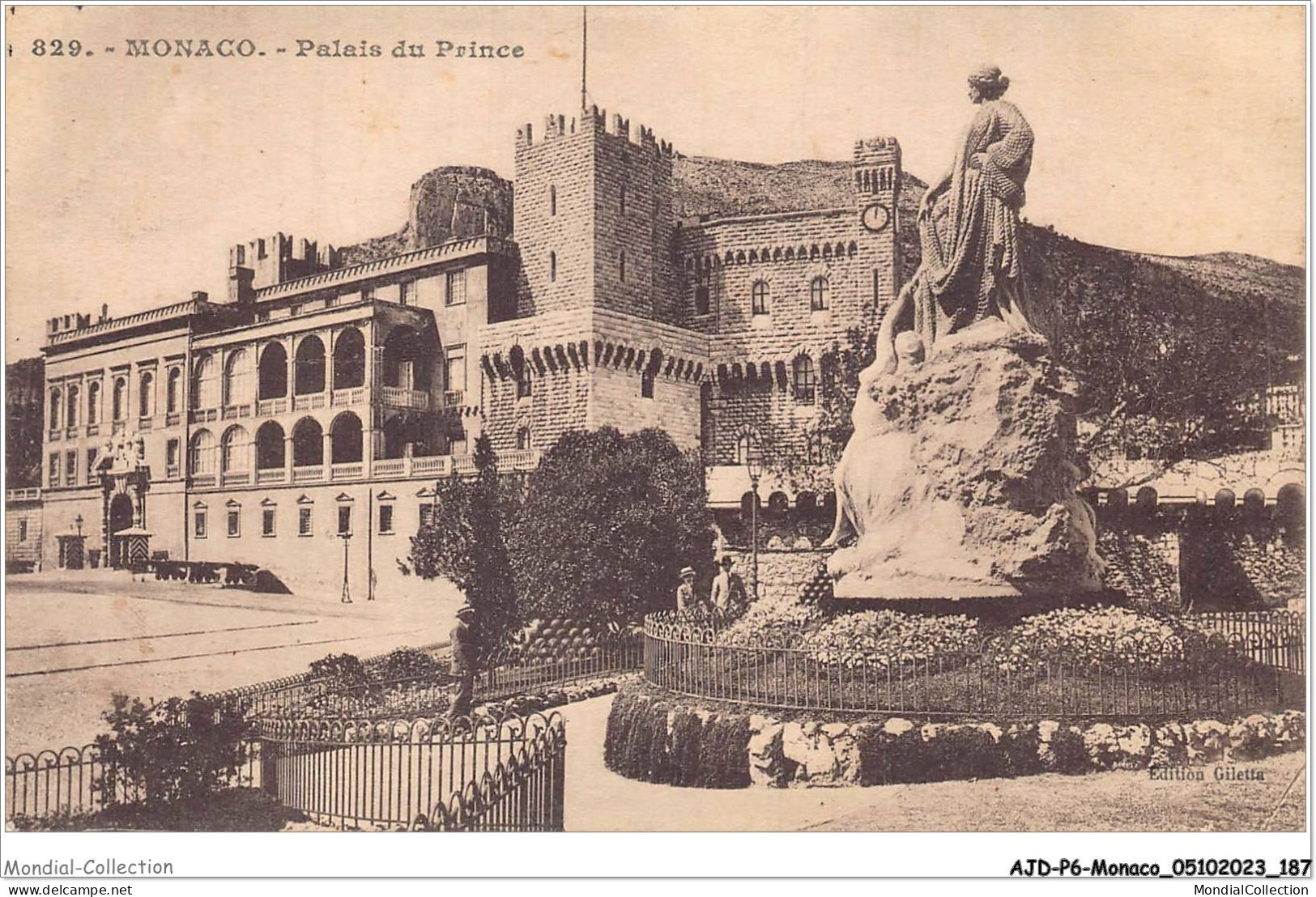AJDP6-MONACO-0685 - MONACO - Palais Du Prince  - Prince's Palace