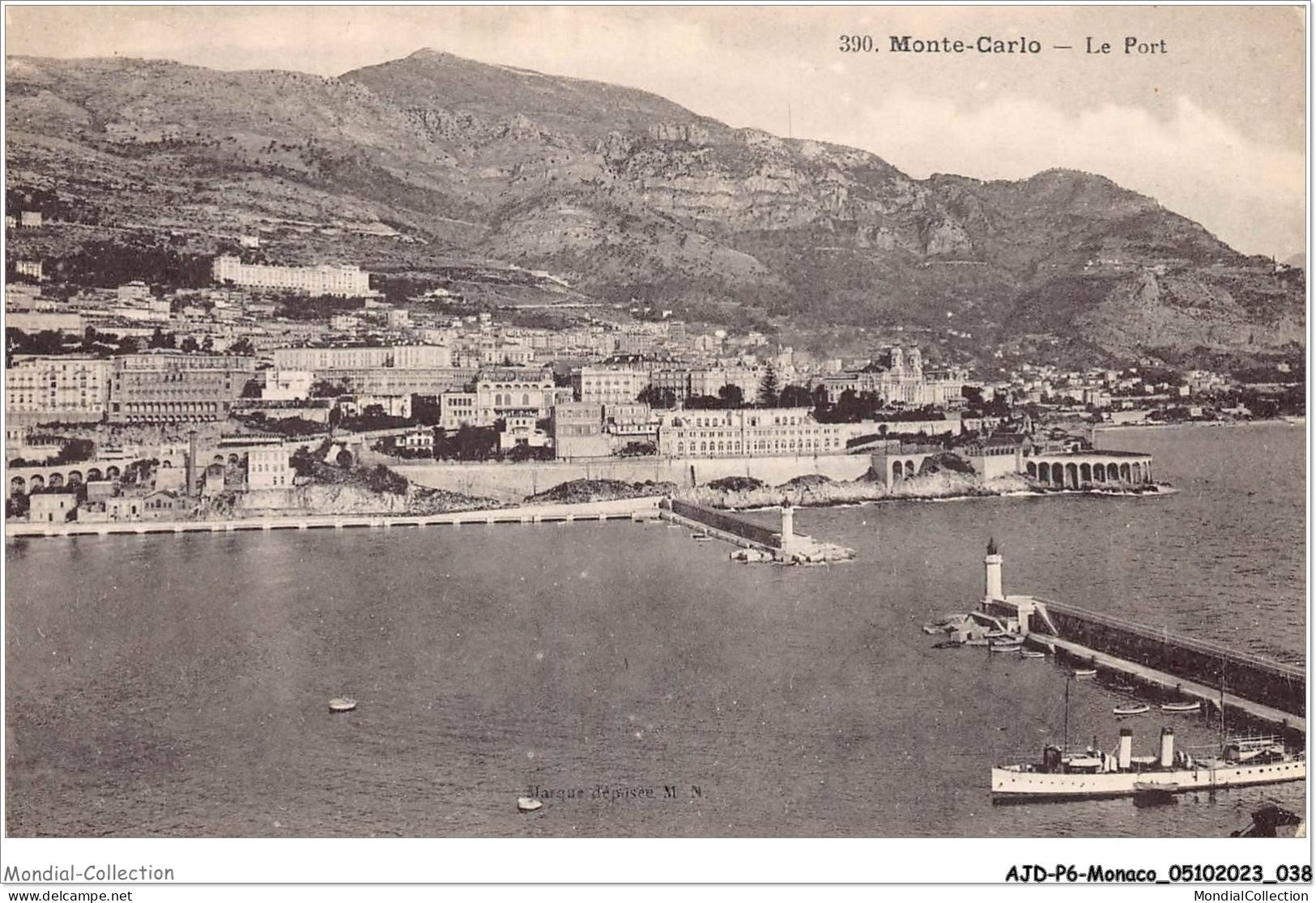 AJDP6-MONACO-0611 - MONACO - Le Port  - Hafen