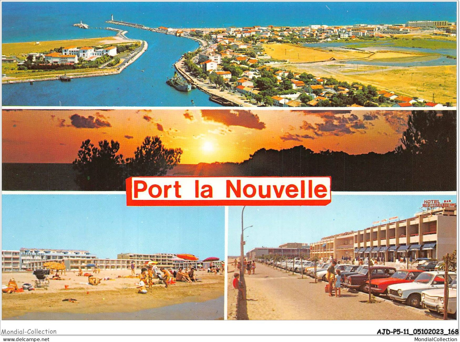 AJDP5-11-0559 - PORT LA NOUVELLE - Vue Aérienne  - Port La Nouvelle