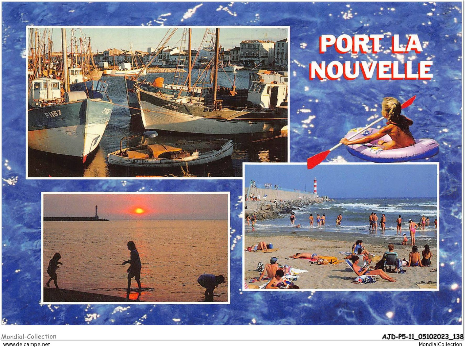 AJDP5-11-0544 - PORT LA NOUVELLE - Station Balnéaire De La Méditerranée  - Port La Nouvelle