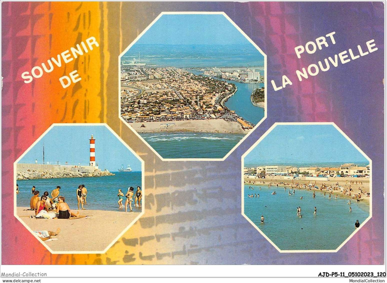 AJDP5-11-0535 - Souvenir De PORT LA NOUVELLE  - Port La Nouvelle